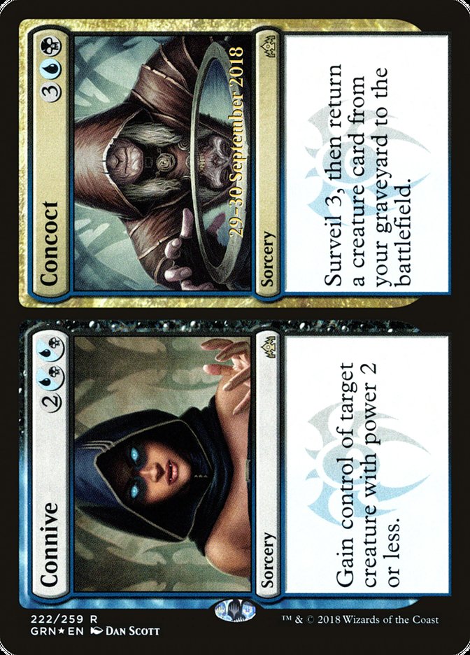 Connive // Concoct [Guilds of Ravnica Prerelease Promos] | Dragon's Lair Comics and Fantasy Houston TX