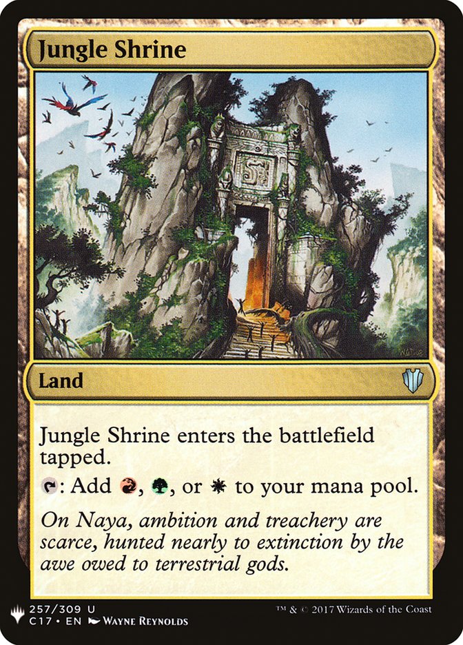 Jungle Shrine [Mystery Booster] | Dragon's Lair Comics and Fantasy Houston TX