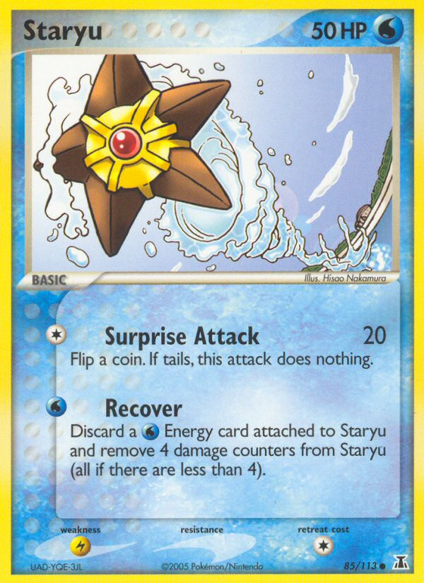 Staryu (85/113) [EX: Delta Species] | Dragon's Lair Comics and Fantasy Houston TX