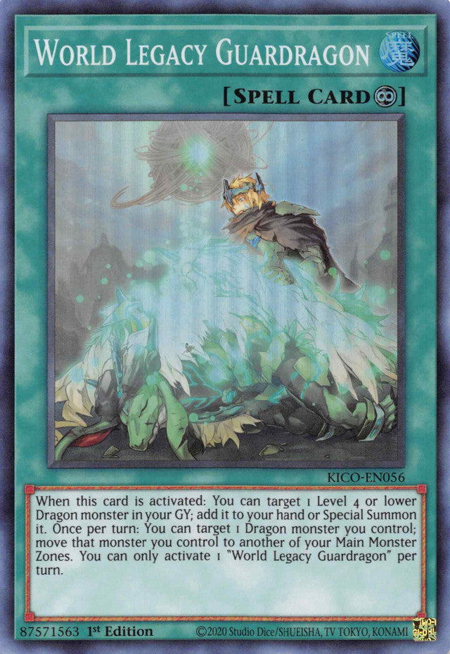 World Legacy Guardragon [KICO-EN056] Super Rare | Dragon's Lair Comics and Fantasy Houston TX
