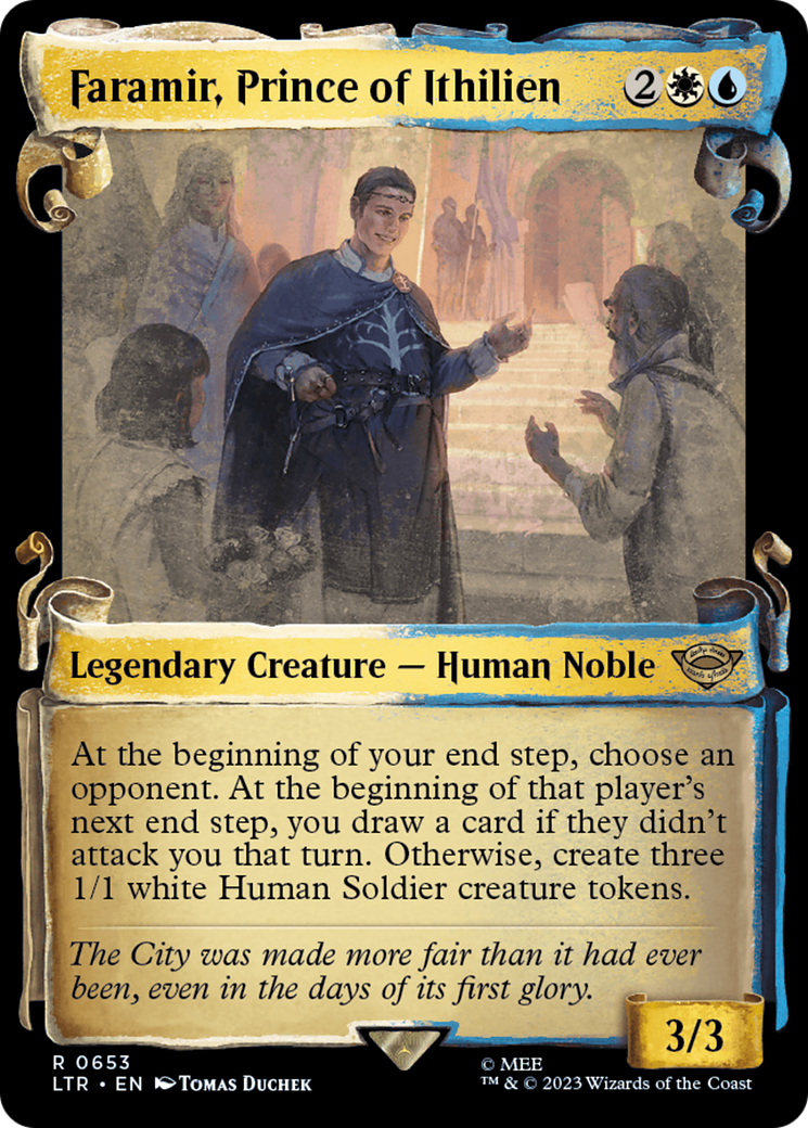 Faramir, Prince of Ithilien [The Lord of the Rings: Tales of Middle-Earth Showcase Scrolls] | Dragon's Lair Comics and Fantasy Houston TX