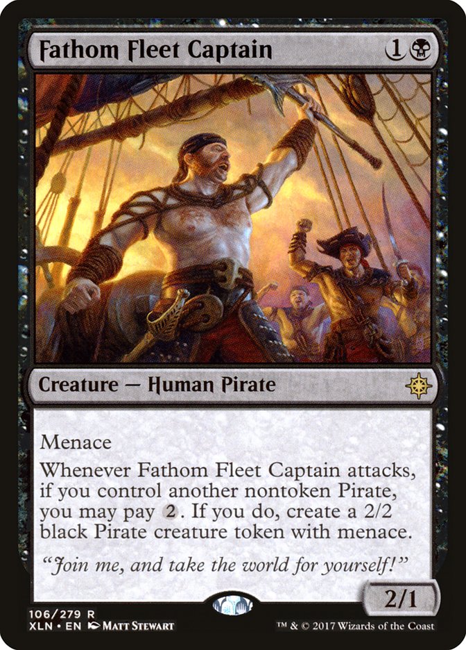 Fathom Fleet Captain [Ixalan] | Dragon's Lair Comics and Fantasy Houston TX