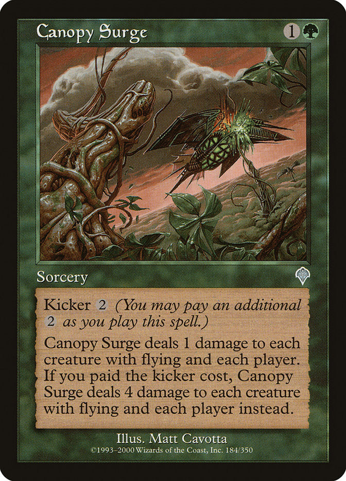 Canopy Surge [Invasion] | Dragon's Lair Comics and Fantasy Houston TX