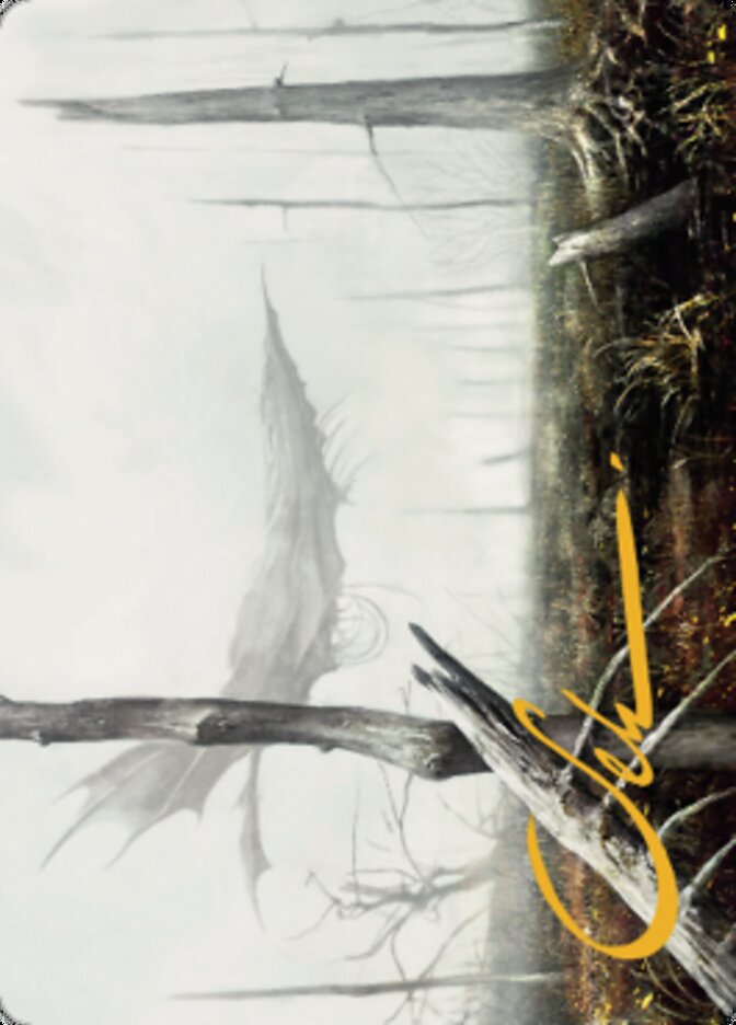 Swamp Art Card (Gold-Stamped Signature) [Dominaria United Art Series] | Dragon's Lair Comics and Fantasy Houston TX