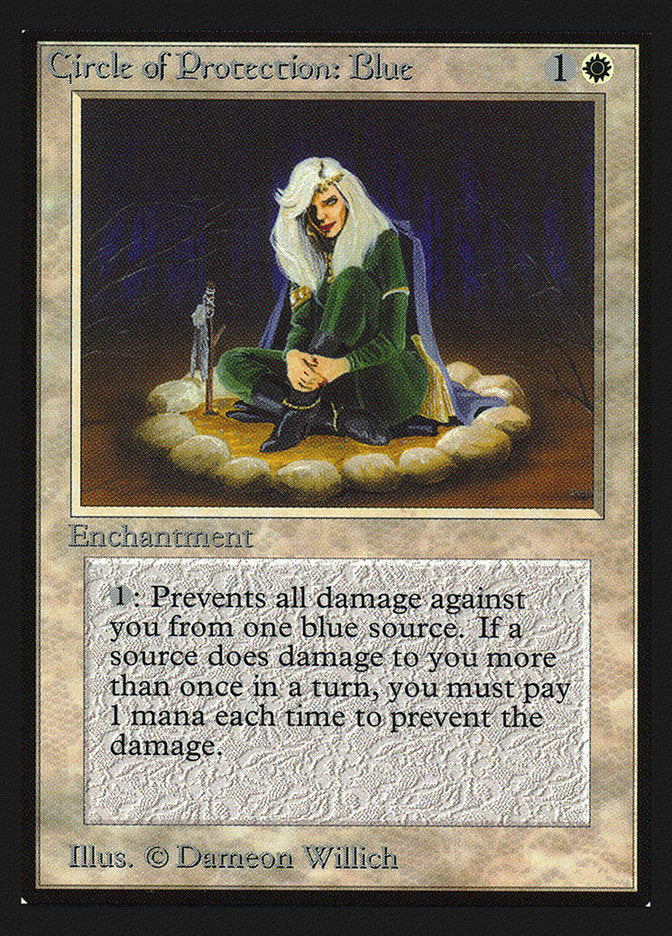 Circle of Protection: Blue [International Collectors' Edition] | Dragon's Lair Comics and Fantasy Houston TX