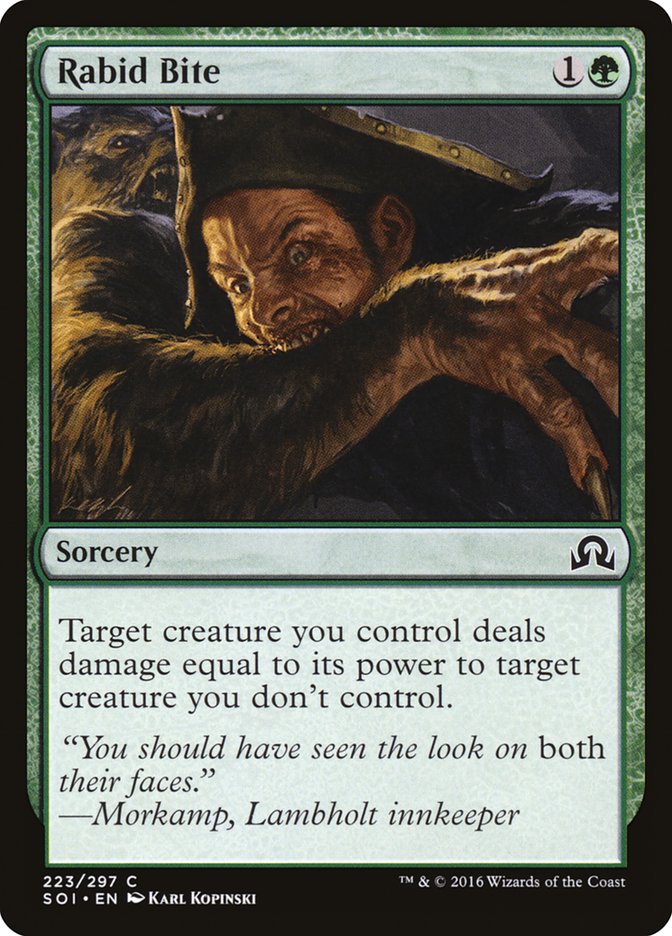Rabid Bite [Shadows over Innistrad] | Dragon's Lair Comics and Fantasy Houston TX