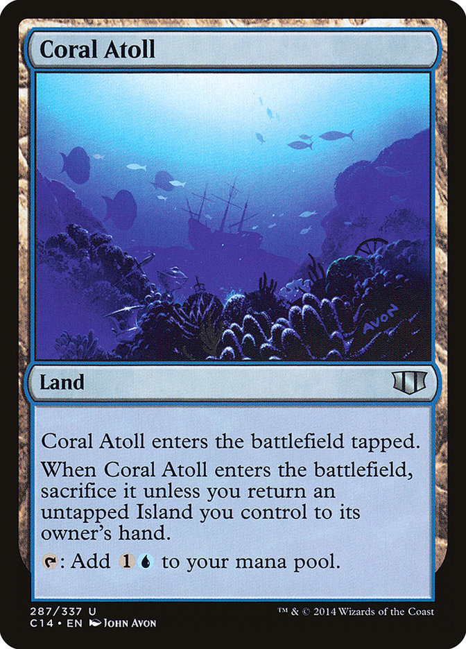 Coral Atoll [Commander 2014] | Dragon's Lair Comics and Fantasy Houston TX