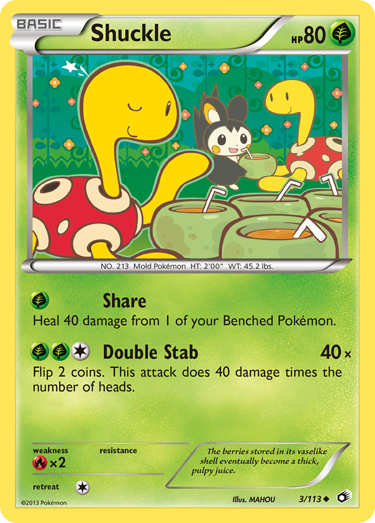 Shuckle (3/113) [Black & White: Legendary Treasures] | Dragon's Lair Comics and Fantasy Houston TX