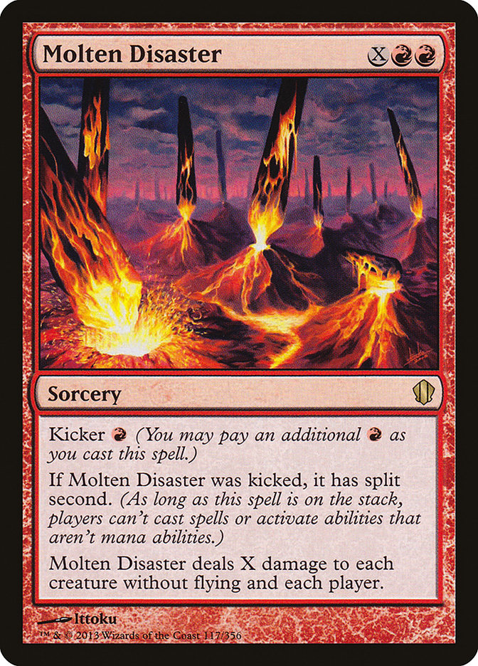 Molten Disaster [Commander 2013] | Dragon's Lair Comics and Fantasy Houston TX