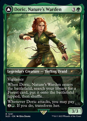 Doric, Nature's Warden // Doric, Owlbear Avenger [Secret Lair Drop Series] | Dragon's Lair Comics and Fantasy Houston TX