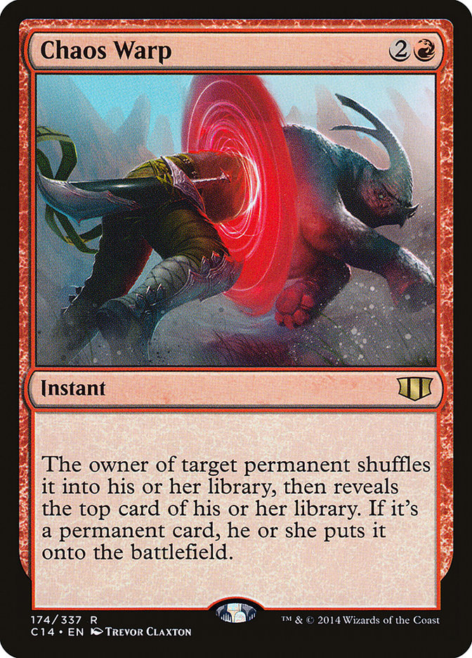 Chaos Warp [Commander 2014] | Dragon's Lair Comics and Fantasy Houston TX