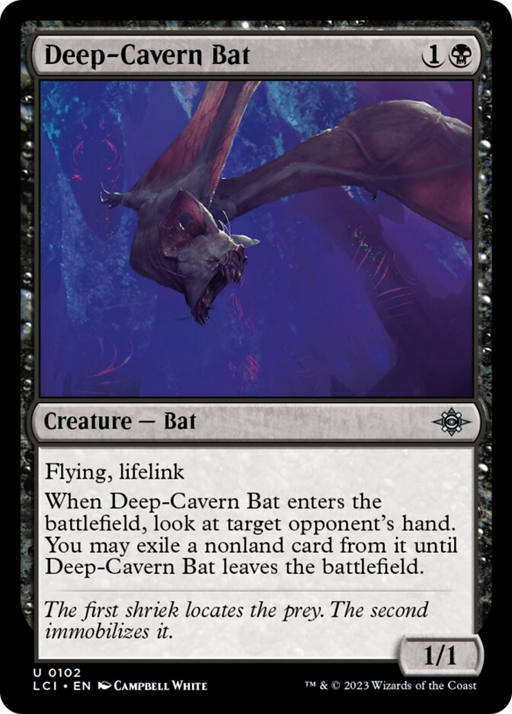 Deep-Cavern Bat [The Lost Caverns of Ixalan] | Dragon's Lair Comics and Fantasy Houston TX