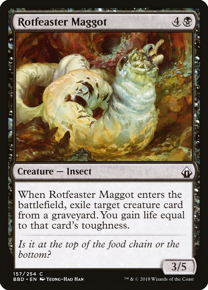 Rotfeaster Maggot [Battlebond] | Dragon's Lair Comics and Fantasy Houston TX