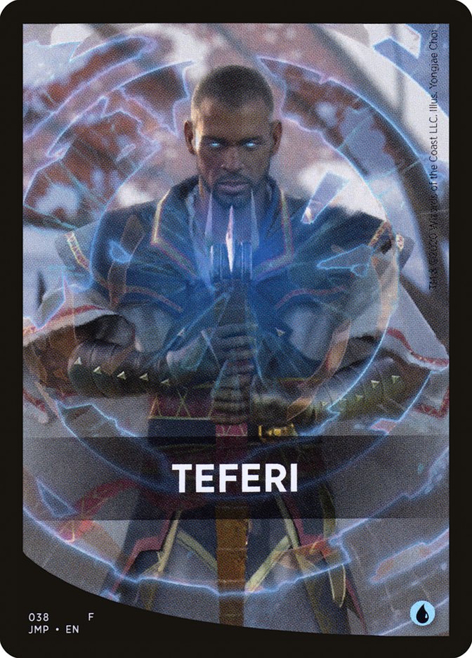 Teferi Theme Card [Jumpstart Front Cards] | Dragon's Lair Comics and Fantasy Houston TX