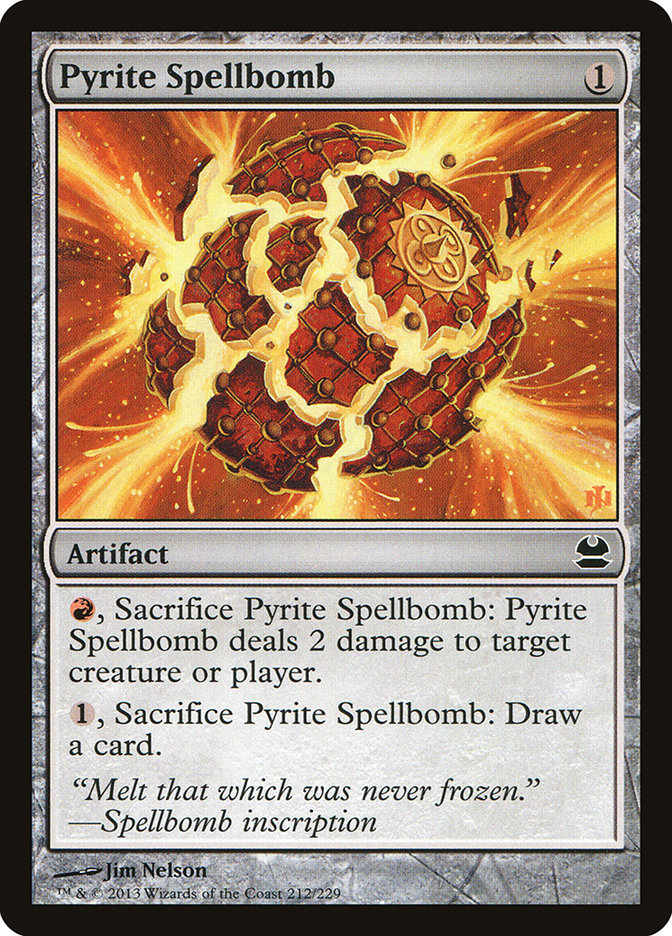 Pyrite Spellbomb [Modern Masters] | Dragon's Lair Comics and Fantasy Houston TX