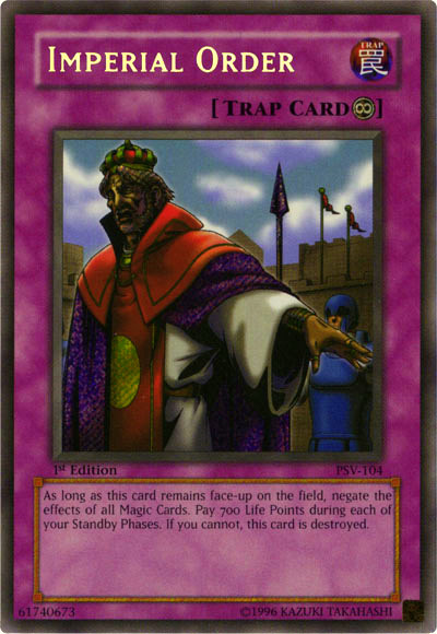 Imperial Order [PSV-104] Secret Rare | Dragon's Lair Comics and Fantasy Houston TX