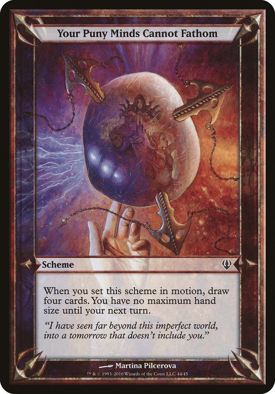 Your Puny Minds Cannot Fathom (Schemes) [Archenemy Schemes] | Dragon's Lair Comics and Fantasy Houston TX