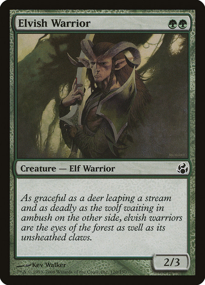 Elvish Warrior [Morningtide] | Dragon's Lair Comics and Fantasy Houston TX