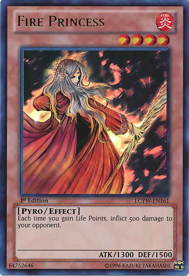 Fire Princess [LCYW-EN161] Ultra Rare | Dragon's Lair Comics and Fantasy Houston TX