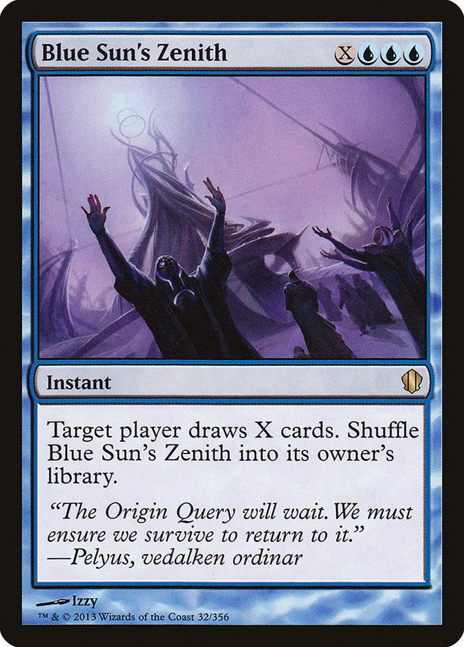 Blue Sun's Zenith [Commander 2013] | Dragon's Lair Comics and Fantasy Houston TX