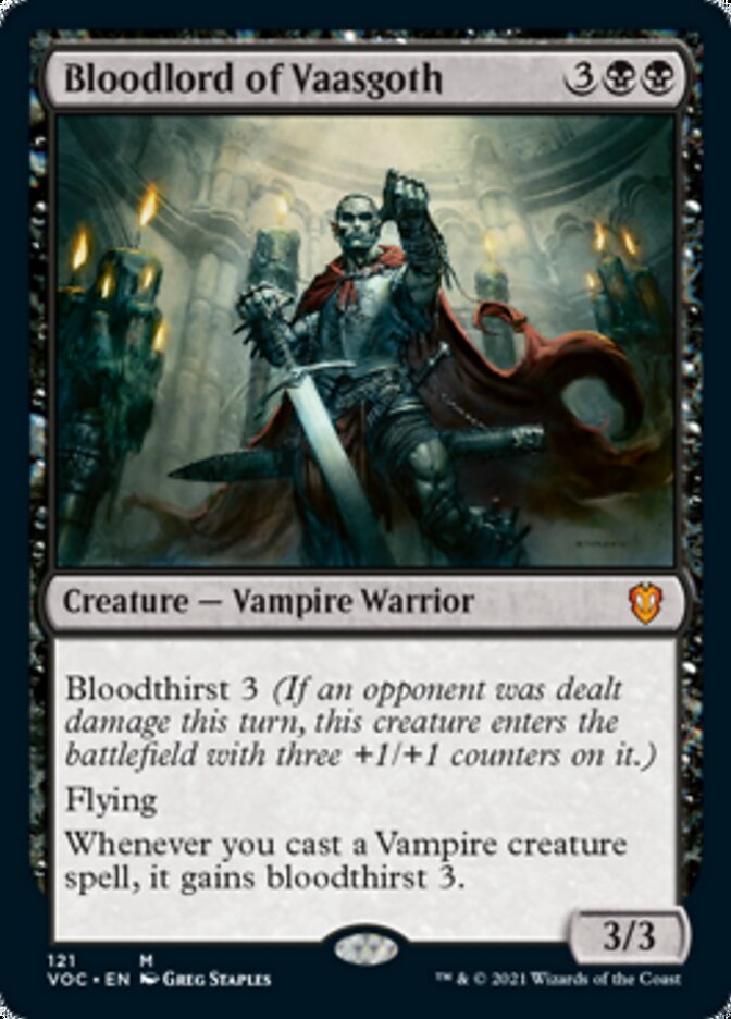 Bloodlord of Vaasgoth [Innistrad: Crimson Vow Commander] | Dragon's Lair Comics and Fantasy Houston TX
