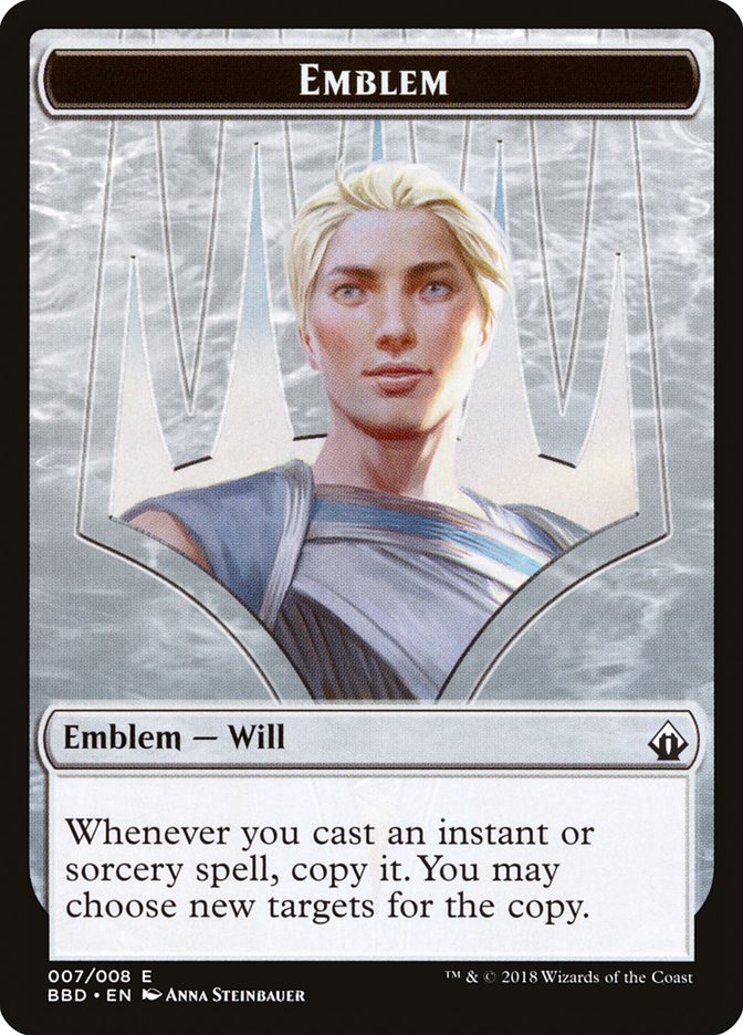 Will Kenrith Emblem [Battlebond Tokens] | Dragon's Lair Comics and Fantasy Houston TX