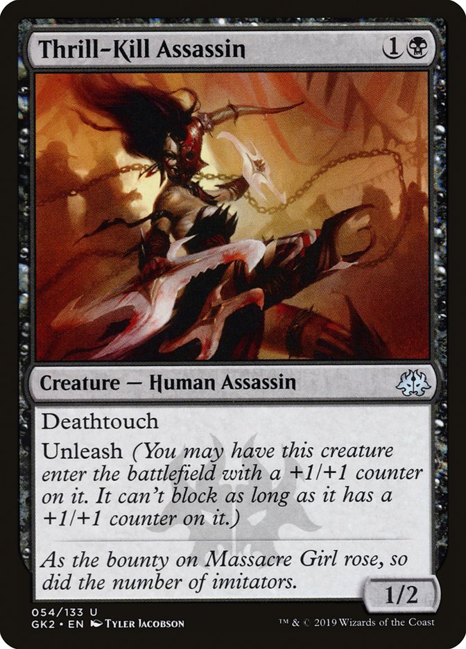 Thrill-Kill Assassin [Ravnica Allegiance Guild Kit] | Dragon's Lair Comics and Fantasy Houston TX