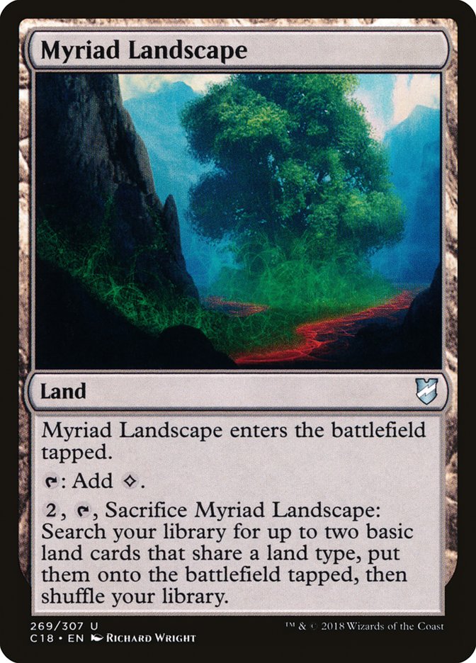 Myriad Landscape [Commander 2018] | Dragon's Lair Comics and Fantasy Houston TX