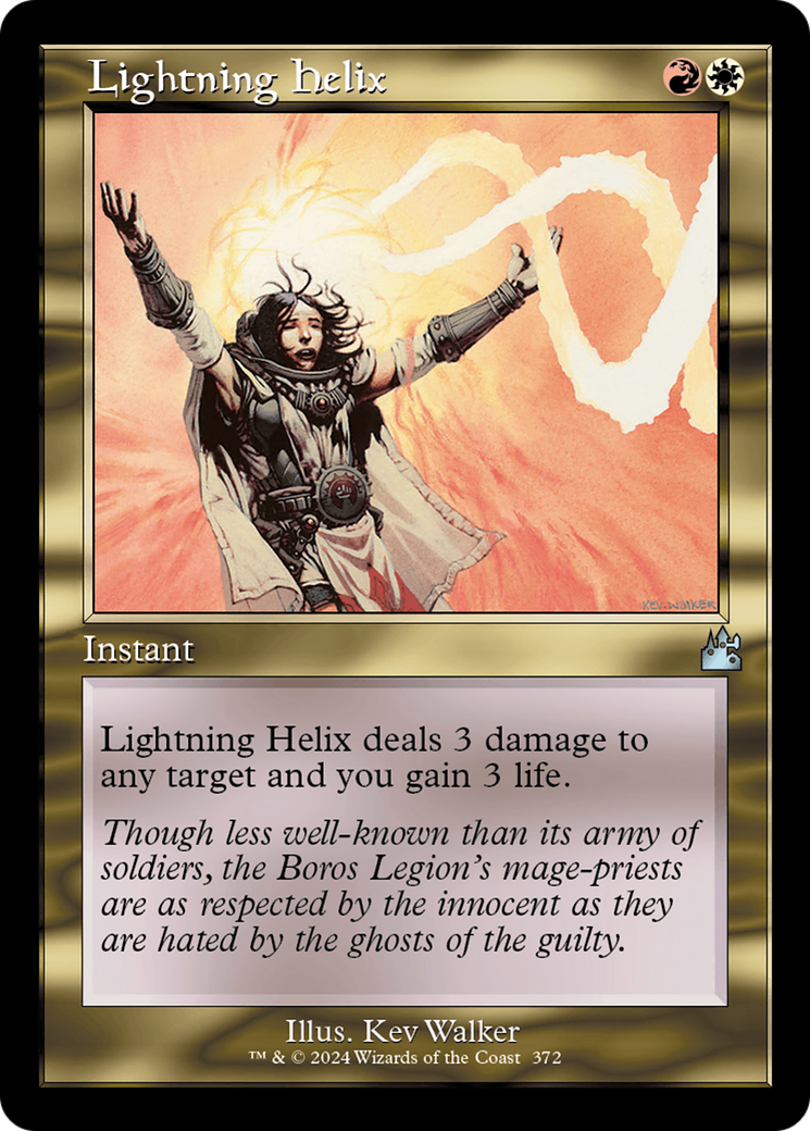 Lightning Helix (Retro Frame) [Ravnica Remastered] | Dragon's Lair Comics and Fantasy Houston TX