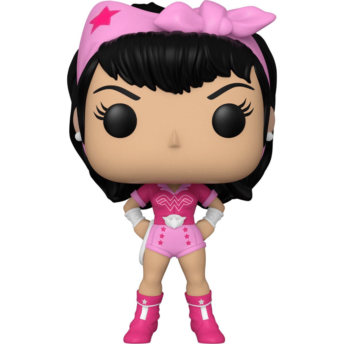 Pop Breast Cancer Awareness Wonder Woman Vinyl Figure | Odin's Place