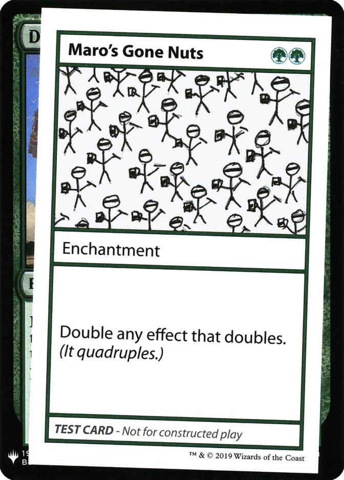 Maro's Gone Nuts [Mystery Booster Playtest Cards] | Dragon's Lair Comics and Fantasy Houston TX
