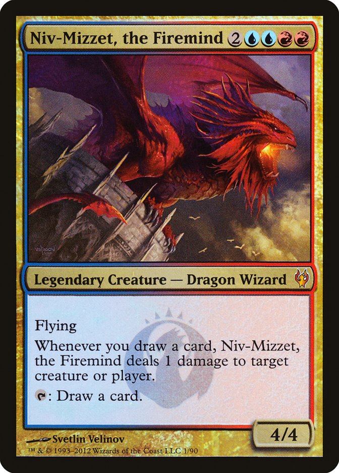 Niv-Mizzet, the Firemind [Duel Decks: Izzet vs. Golgari] | Dragon's Lair Comics and Fantasy Houston TX