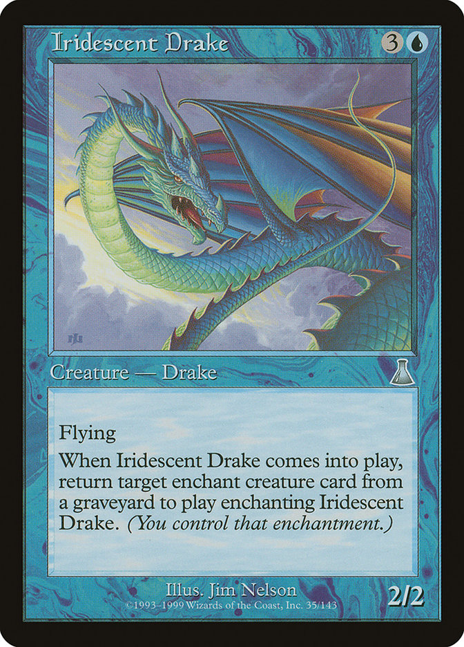 Iridescent Drake [Urza's Destiny] | Dragon's Lair Comics and Fantasy Houston TX