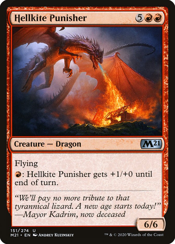 Hellkite Punisher [Core Set 2021] | Dragon's Lair Comics and Fantasy Houston TX