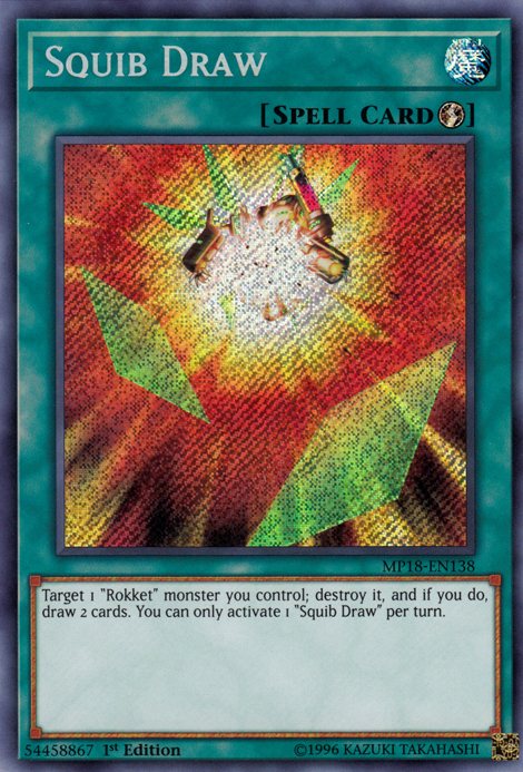 Squib Draw [MP18-EN138] Secret Rare | Dragon's Lair Comics and Fantasy Houston TX