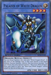 Paladin of White Dragon [SBCB-EN185] Common | Dragon's Lair Comics and Fantasy Houston TX