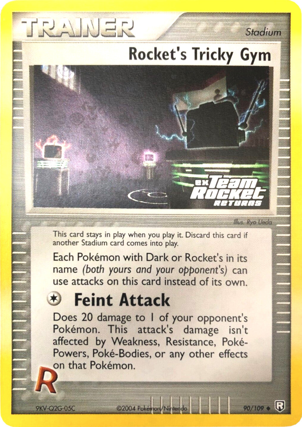 Rocket's Tricky Gym (90/109) (Stamped) [EX: Team Rocket Returns] | Dragon's Lair Comics and Fantasy Houston TX