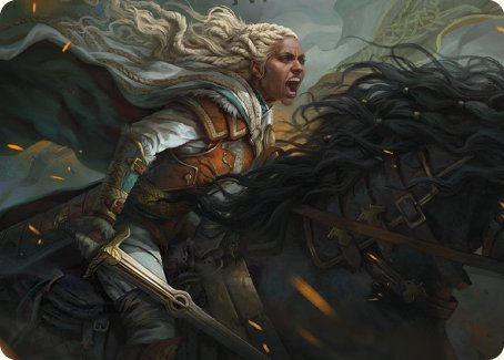 Eowyn, Fearless Knight Art Card [The Lord of the Rings: Tales of Middle-earth Art Series] | Dragon's Lair Comics and Fantasy Houston TX