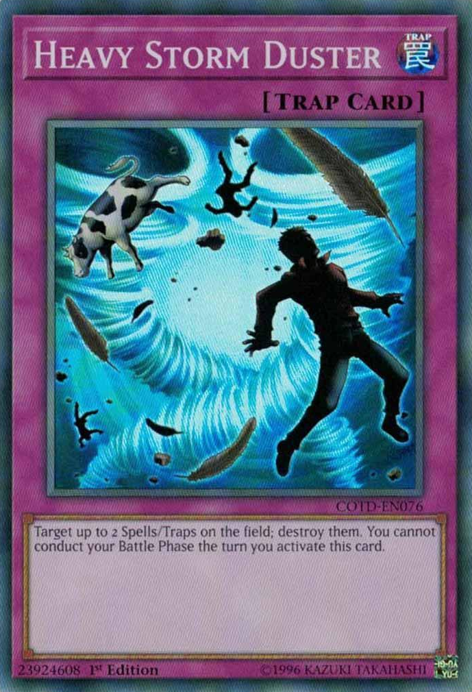 Heavy Storm Duster [COTD-EN076] Super Rare | Dragon's Lair Comics and Fantasy Houston TX