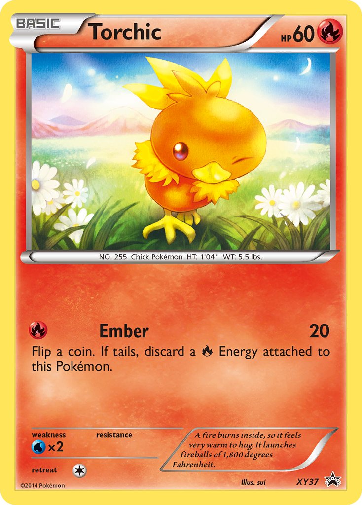 Torchic (XY37) [XY: Black Star Promos] | Dragon's Lair Comics and Fantasy Houston TX