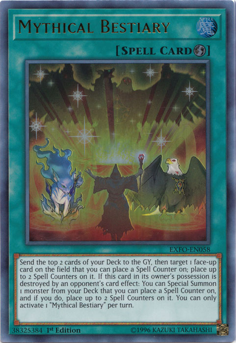 Mythical Bestiary [EXFO-EN058] Ultra Rare | Dragon's Lair Comics and Fantasy Houston TX