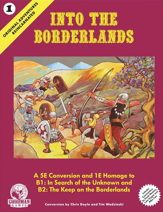 Original Adventures Reincarnated #1: Into the Borderlands HC | Dragon's Lair Comics and Fantasy Houston TX