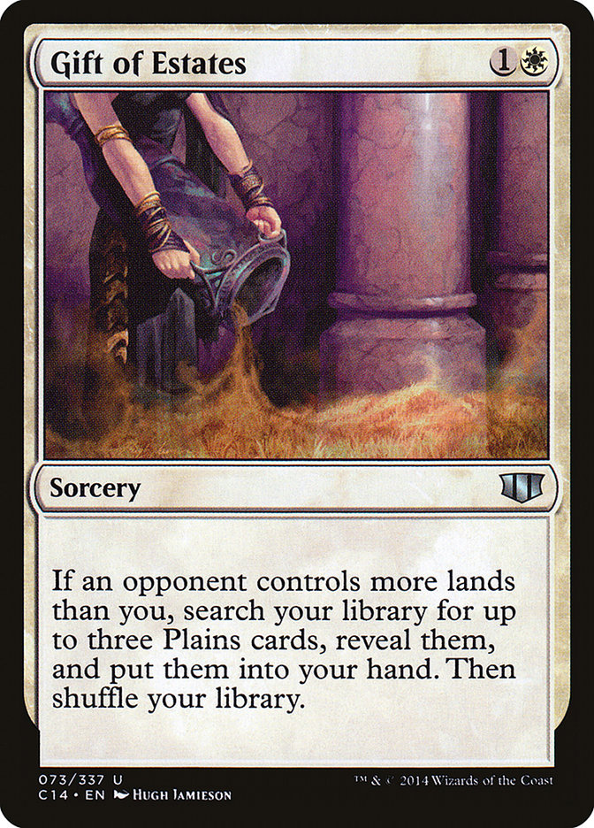 Gift of Estates [Commander 2014] | Dragon's Lair Comics and Fantasy Houston TX
