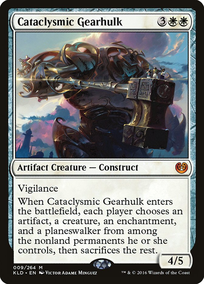 Cataclysmic Gearhulk [Kaladesh] | Dragon's Lair Comics and Fantasy Houston TX