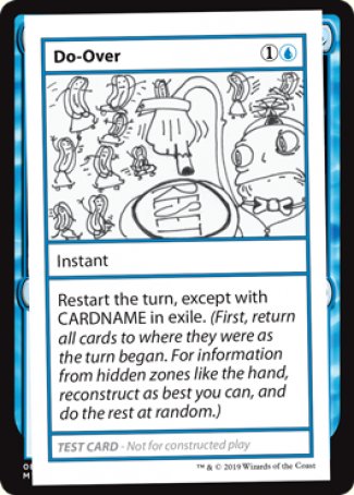 Do-Over (2021 Edition) [Mystery Booster Playtest Cards] | Dragon's Lair Comics and Fantasy Houston TX