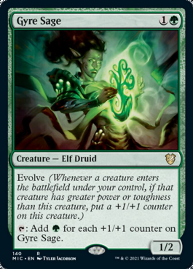 Gyre Sage [Innistrad: Midnight Hunt Commander] | Dragon's Lair Comics and Fantasy Houston TX