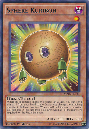 Sphere Kuriboh [MP16-EN121] Rare | Dragon's Lair Comics and Fantasy Houston TX