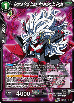 Demon God Towa, Preparing to Fight (BT17-117) [Ultimate Squad] | Dragon's Lair Comics and Fantasy Houston TX