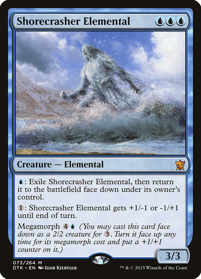 Shorecrasher Elemental [Dragons of Tarkir] | Dragon's Lair Comics and Fantasy Houston TX
