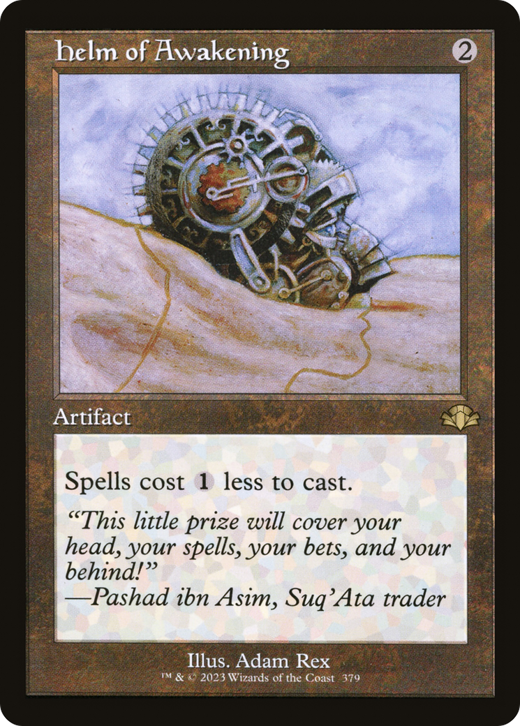 Helm of Awakening (Retro) [Dominaria Remastered] | Dragon's Lair Comics and Fantasy Houston TX